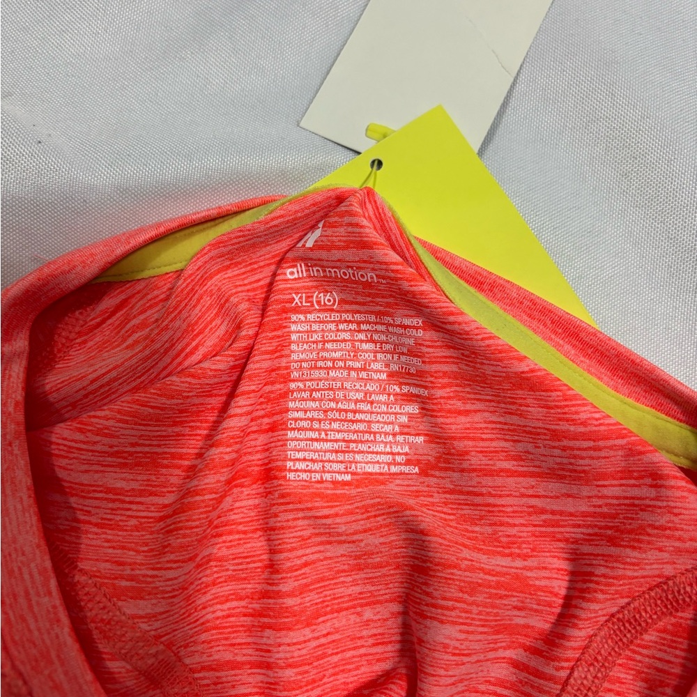 NWT All in Motion UPF 50 Quick Dry Moisture Wicking Athletic Longsleeve - Picture 4 of 6